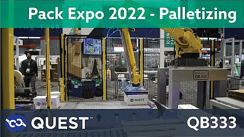 Quest at Pack Expo 2022 - Robotic Palletizing Solutions for Endless Applications