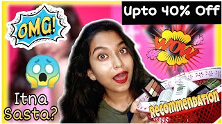NYKAA HOT PINK SALE 2020|Makeup, Skincare Items Recommendation|UPTO 40% OFF |Must Try