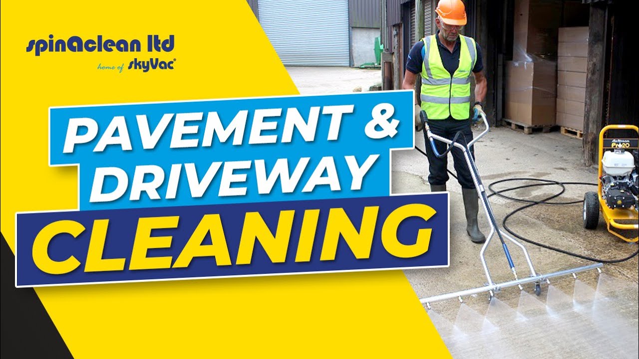 Pavement Cleaning | Driveway Cleaning Tool