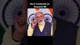 more investment on research and development and increase quality #india #modiji #shorts