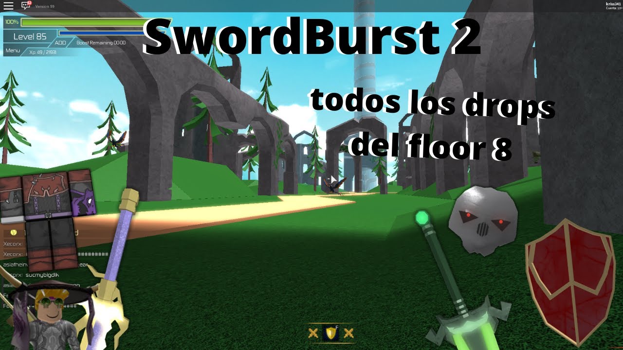 Swordburst 2 Todos Los Drops Del Floor