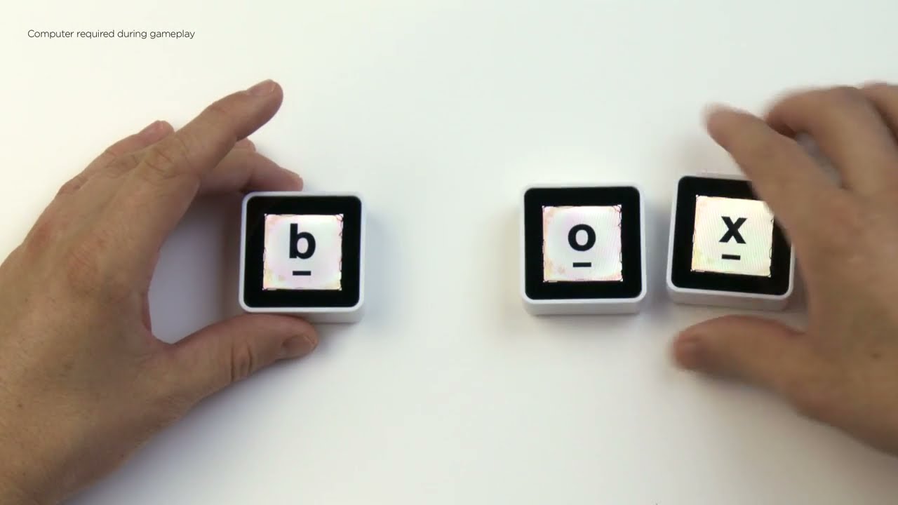 Video till Små spelkuber som interagerar med varandra genom NFC