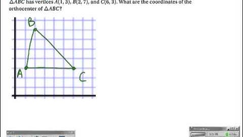 5 4 Video 4 Finding the Orthocenter