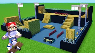 Minecraft Tutorial: How To Make A Skate Park &quot;2023 City Tutorial&quot;