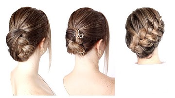 Easy Updos for Short to Medium Hair perfect for Prom, Wedding