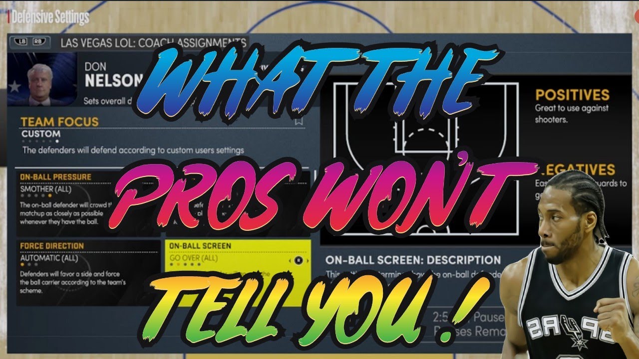 NBA 2K22 BEST DEFENSIVE SETTING AFTER ALL THE PATCHES ! USE THESE SETTINGS TO GET EASY WINS