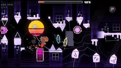 Geometry Dash- [Insane Demon] Comeback by Soverney (All coins)