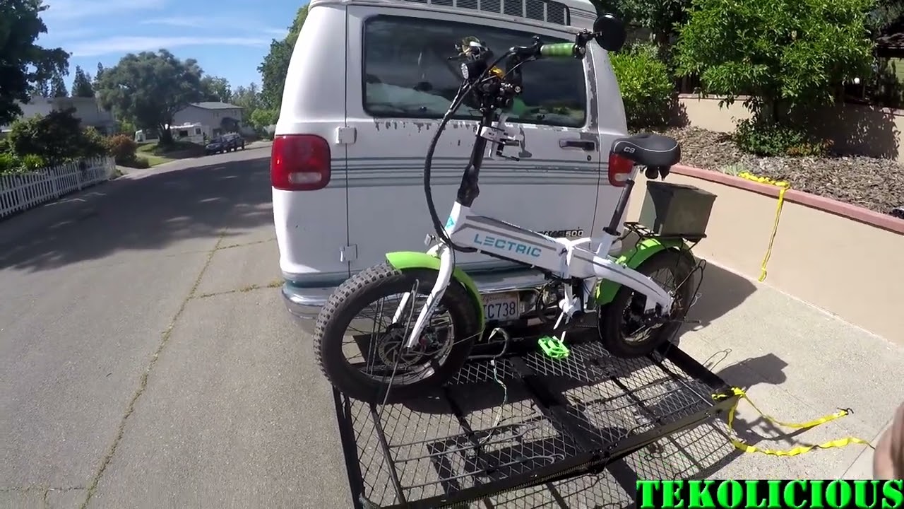 Amazon Bike Rack Idea, More than just a bike Rack, you can carry coolers or camping stuff. Fat bikes