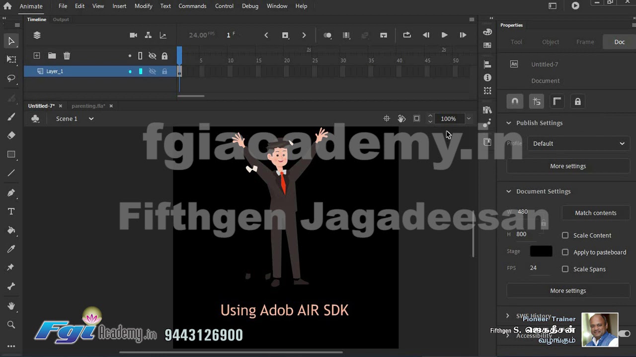 Adobe Air Mobile App Android Ios Desktop Apps Using Adobe Animate Cc By