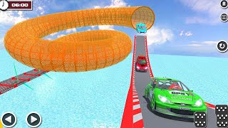 Vain Mega Ramps Stunt Car Game android gameplay in a kids screenshot 5