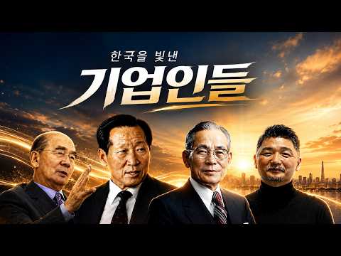 🇰🇷한국을 빛낸 기업인들 | 기적의 성장을 이끈 주역들