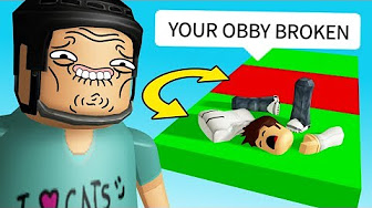 Denis Troll Obby Youtube - roblox adventures don t trust this obby troll obby youtube