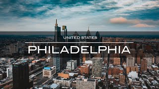 Philadelphia, USA 🇺🇲 - by Drone [4K]