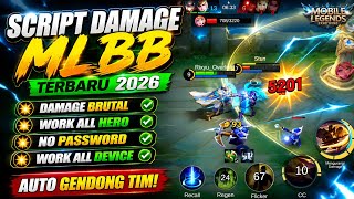 DAMAGE BRUTAL 🔥 SCRIPT DAMAGE MOBILE LEGEND TERBARU ALL HERO | PATCH ALL STAR