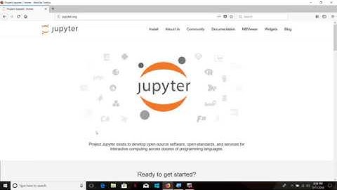Python 3 Jupyter Notebook installation using Anaconda Distribution