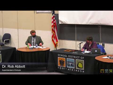 School District of Fort Atkinson Feb. 18 Board of Education meeting