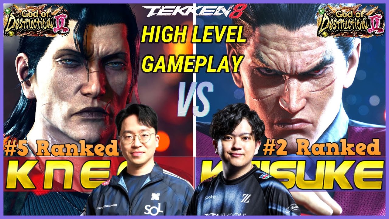 T8 ▰ KNEE (#5 Ranked Dragunov) Vs KEISUKE (#2 Ranked Kazuya) ▰ Tekken 8 High Level Gameplay