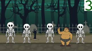 Chhota bheem paheliyan || Part 6 || Kalia in cemetry and skeletons screenshot 5