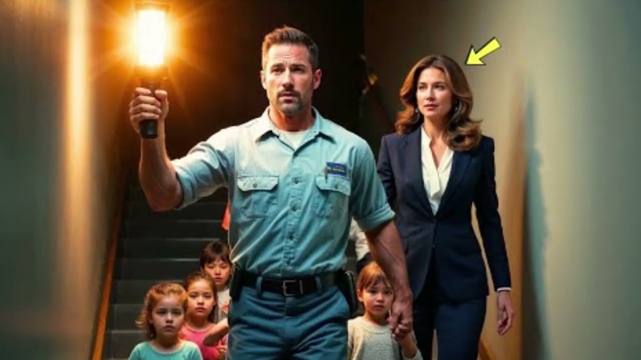 Alleenstaande vader, verzorger, begeleidde kinderen door een stroomstoring – en de CEO volgde zijn..