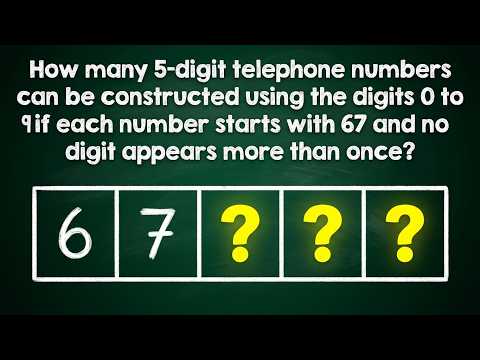 How many 5-digit telephone numbers can be constructed using the digits 0 to 9 if each number