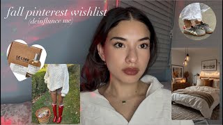 asmr - fall wishlist (scrolling on pinterest/deinfluence me)