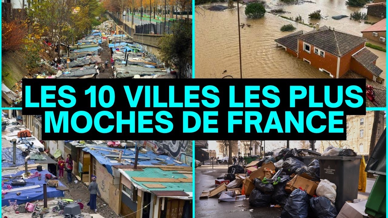 LES 10 VILLES LES PLUS MOCHES DE FRANCE - LA N°1 EST UN CAUCHEMAR DE BÉTON