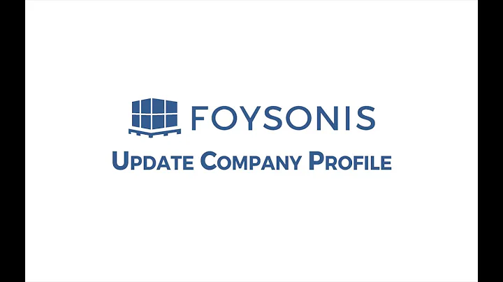 Video1: Foysonis Training - Login, Basic Navigation, Barcode Scanners and Basic Setup.