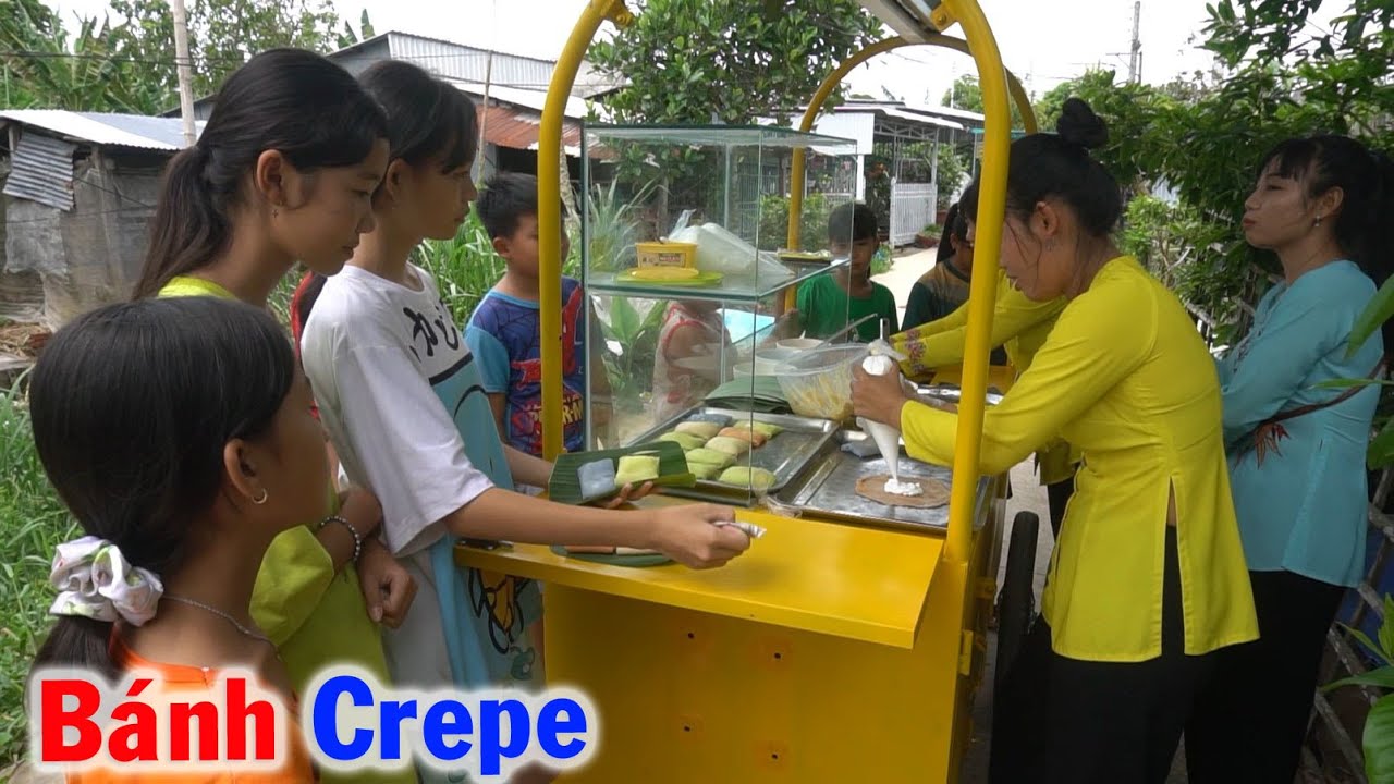 Ngỡ Ngàng trước cảnh Làm Bánh Crepe Sầu Riêng Lần Đầu Bán Ở Thôn Quê - Tập 141