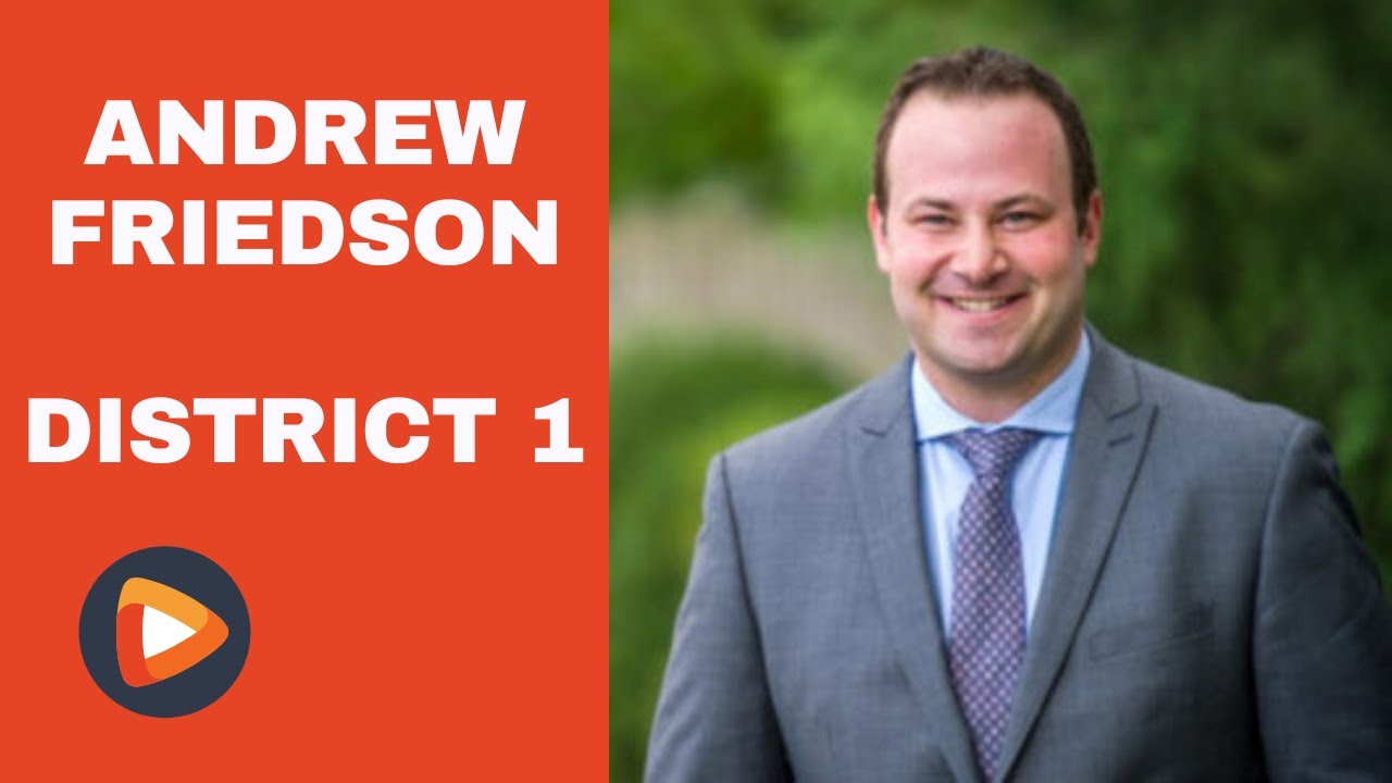 County Council's Andrew Friedson - ready for his second term.