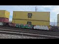 BNSF 5782 heading out this morning. BNSF 8515 was on the end. Slow mover!! 2/17/26