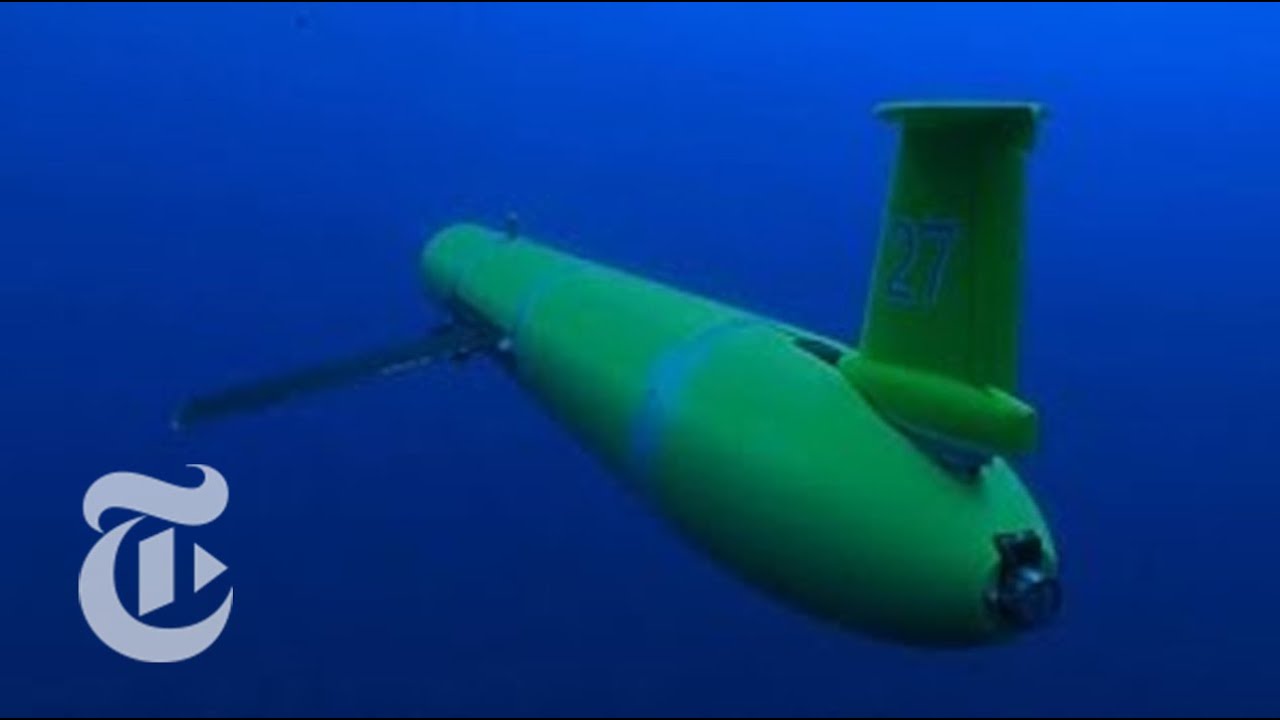 Underwater Drones Gather Data at Sea YouTube