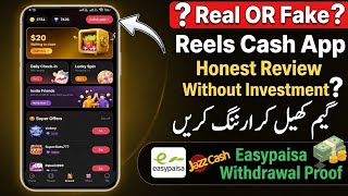 😱 Reels Cash App Real Or Fake? | Online Earning App in Pakistan 2026 | Withdrawal Proof screenshot 4