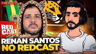 Renan Santos no Redcast | LIVE ABERTA na KICK | TORNE-SE MEMBRO E ASSISTA NO YOUTUBE.