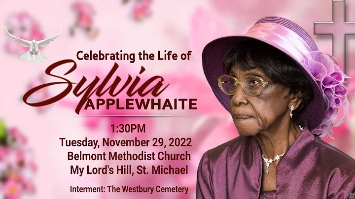 A Service of Thanksgiving for Sylvia Applewhaite
