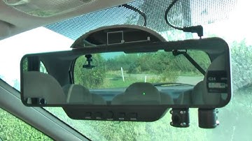 CAR REAR VIEW MIRROR DUAL CAMERA REVIEW