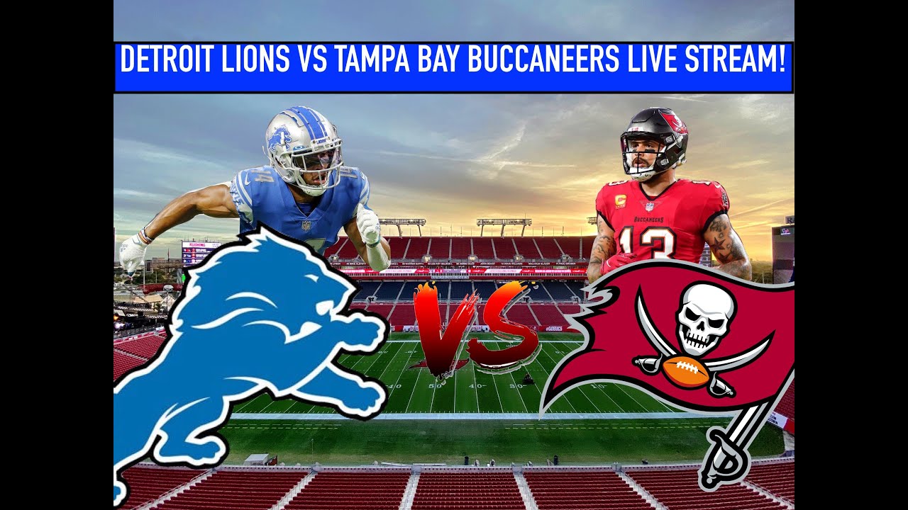 Detroit Lions vs Tampa Bay Buccaneers Live Stream! YouTube