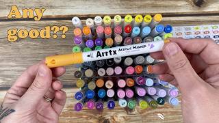 Arrtx Paint Markers Put to the Test | Urban Sketch