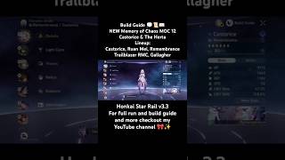 Build Guide MOC 12 Castorice The Herta HSR v3.3 Ruan Mei Remembrance Trailblazer RMC Gallagher