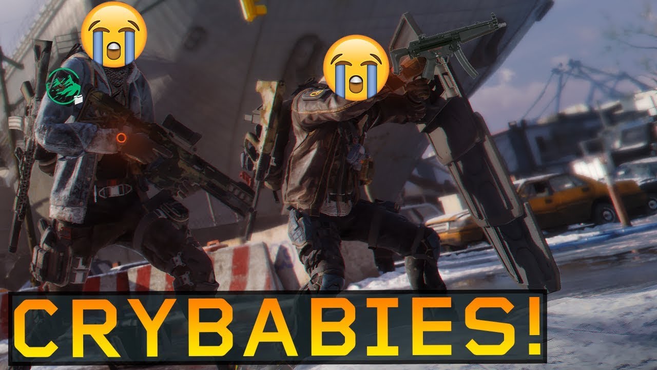 Nomad & D3fnc players cries about Striker! vs Server (The Division 1.8.3)