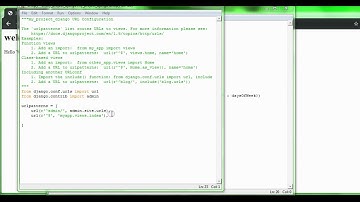 Django - URL Mapping