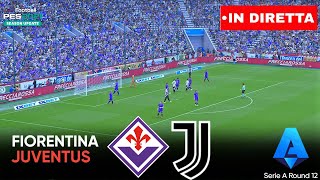 Live Fiorentina Vs Juventus 12ª Giornata Di Serie A Simulazione Pes 2021