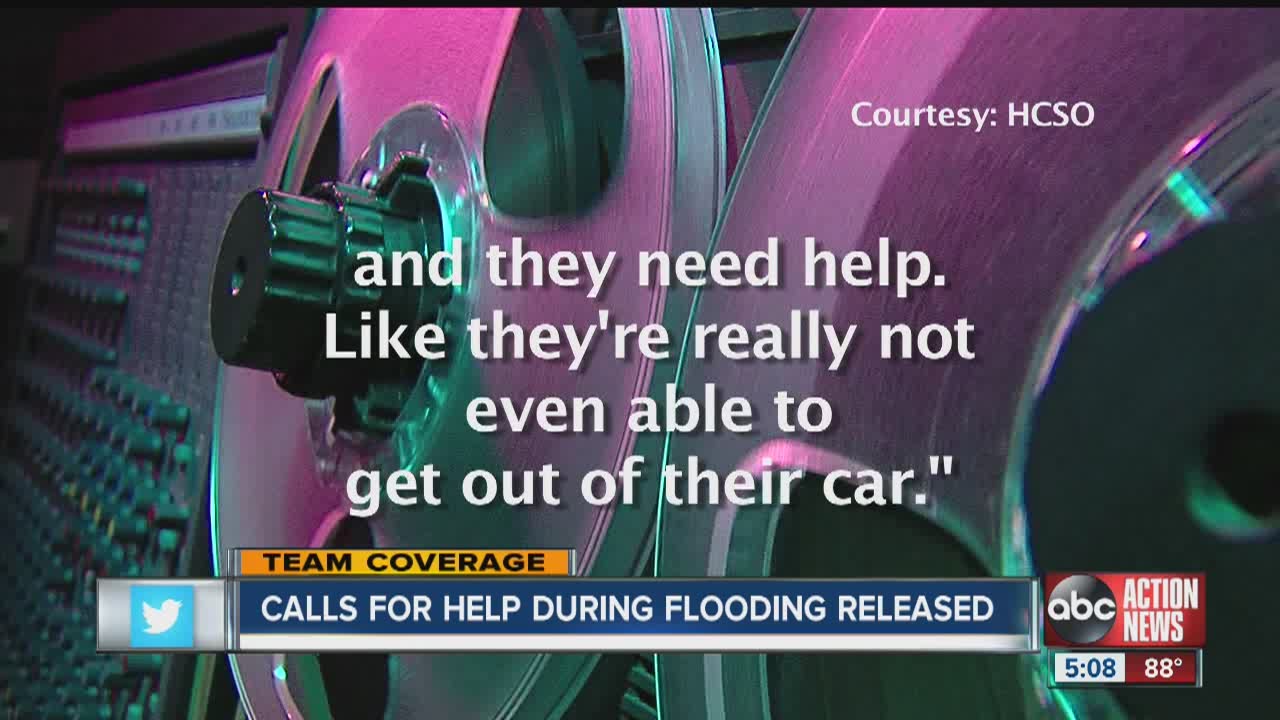 911 calls released in flooding - YouTube