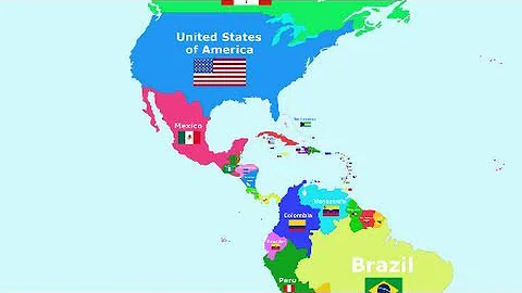 The Countries of the World Song - The Americas