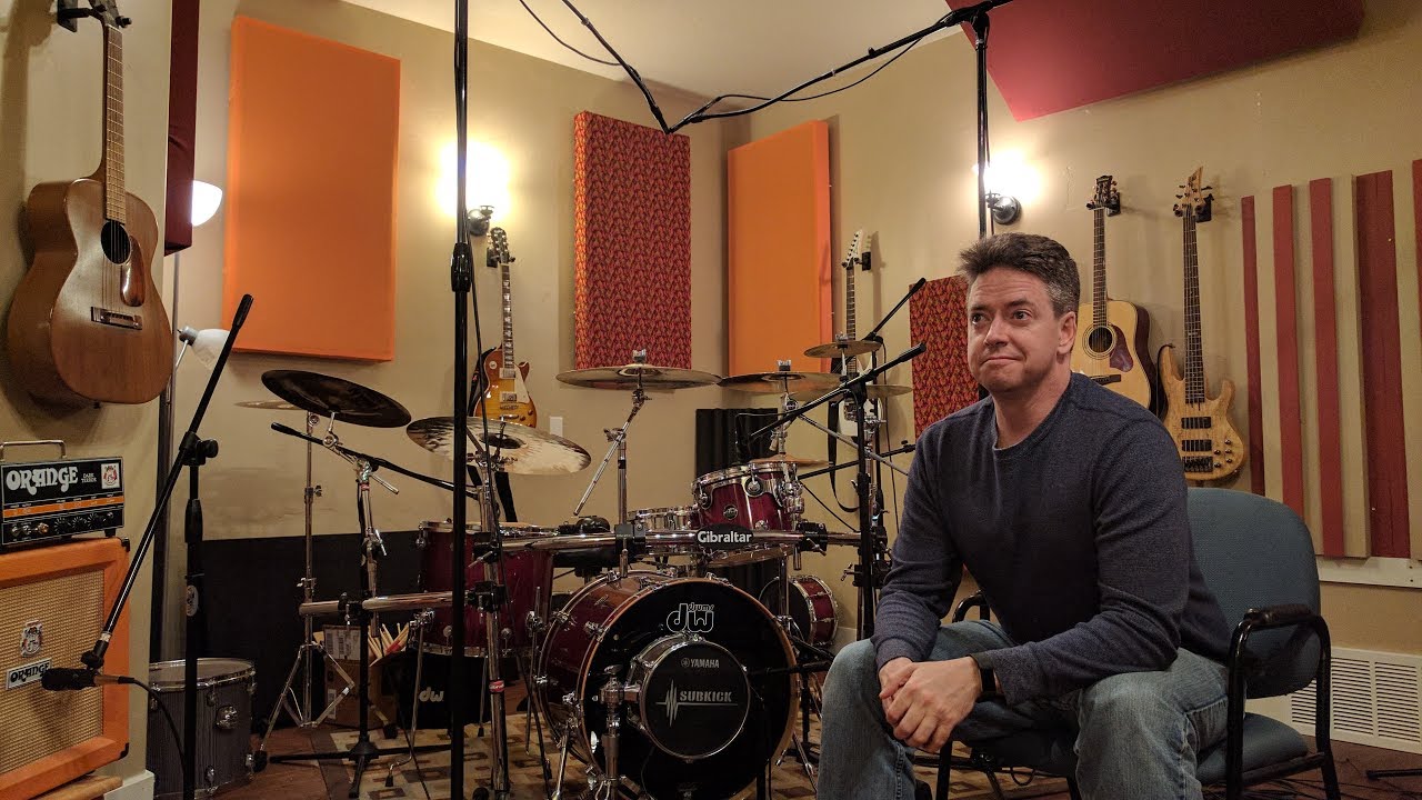 Recording drums for this week's cover video - LIVE (Ready For It) [High Quality Audio]