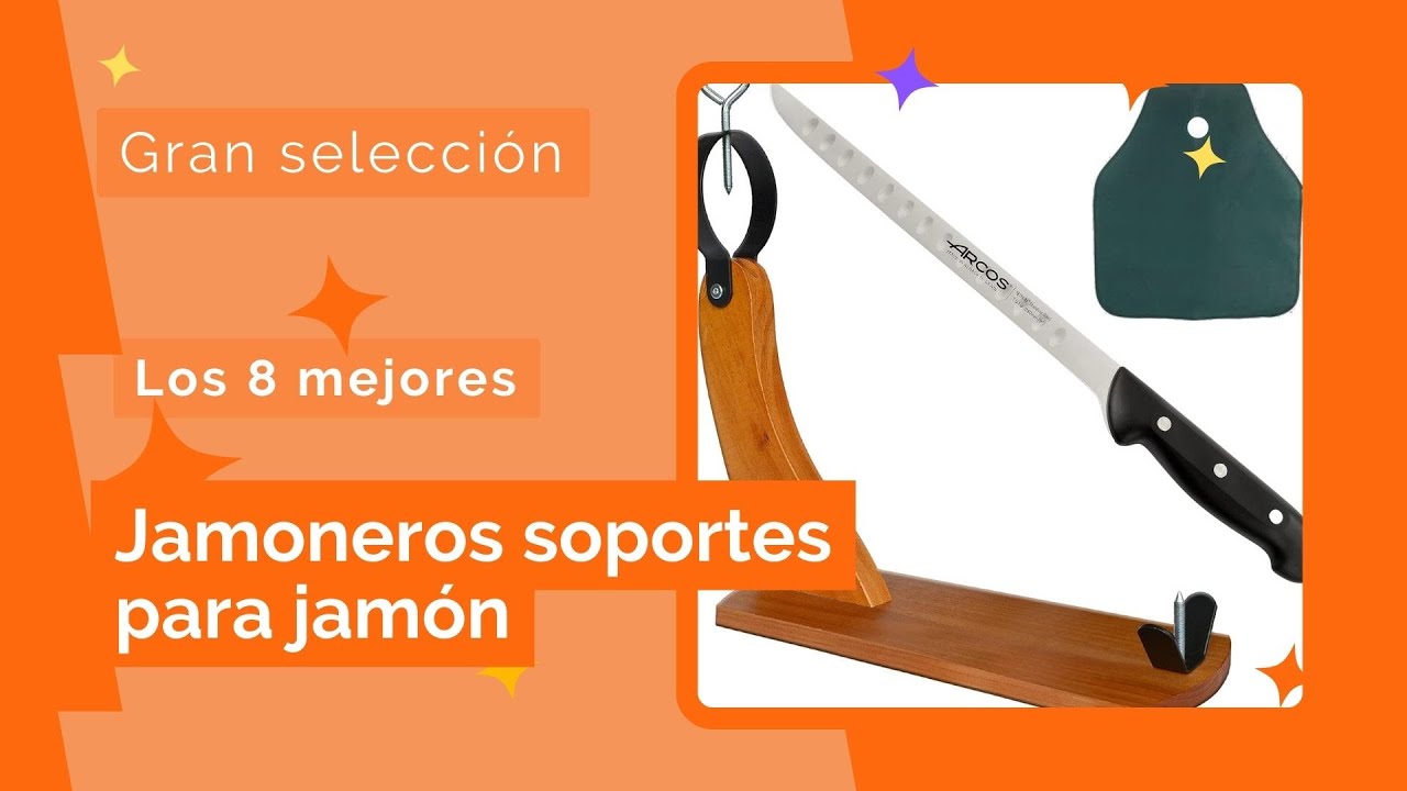 Los 8 mejores soportes para Jamón Serrano BARATOS y BUENOS 🐷❤️ 