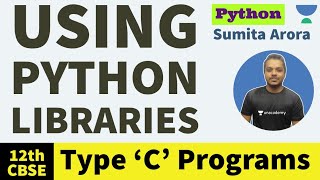 Famous EXAM MCQs | USING PYTHON LIBRARIES | PYTHON CLASS 12TH Profile