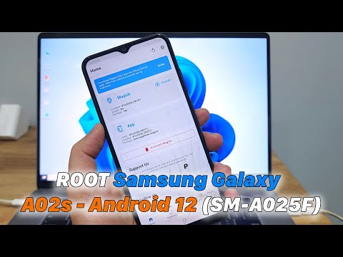 Hướng Dẫn  ROOT Samsung Galaxy A02s Android 12