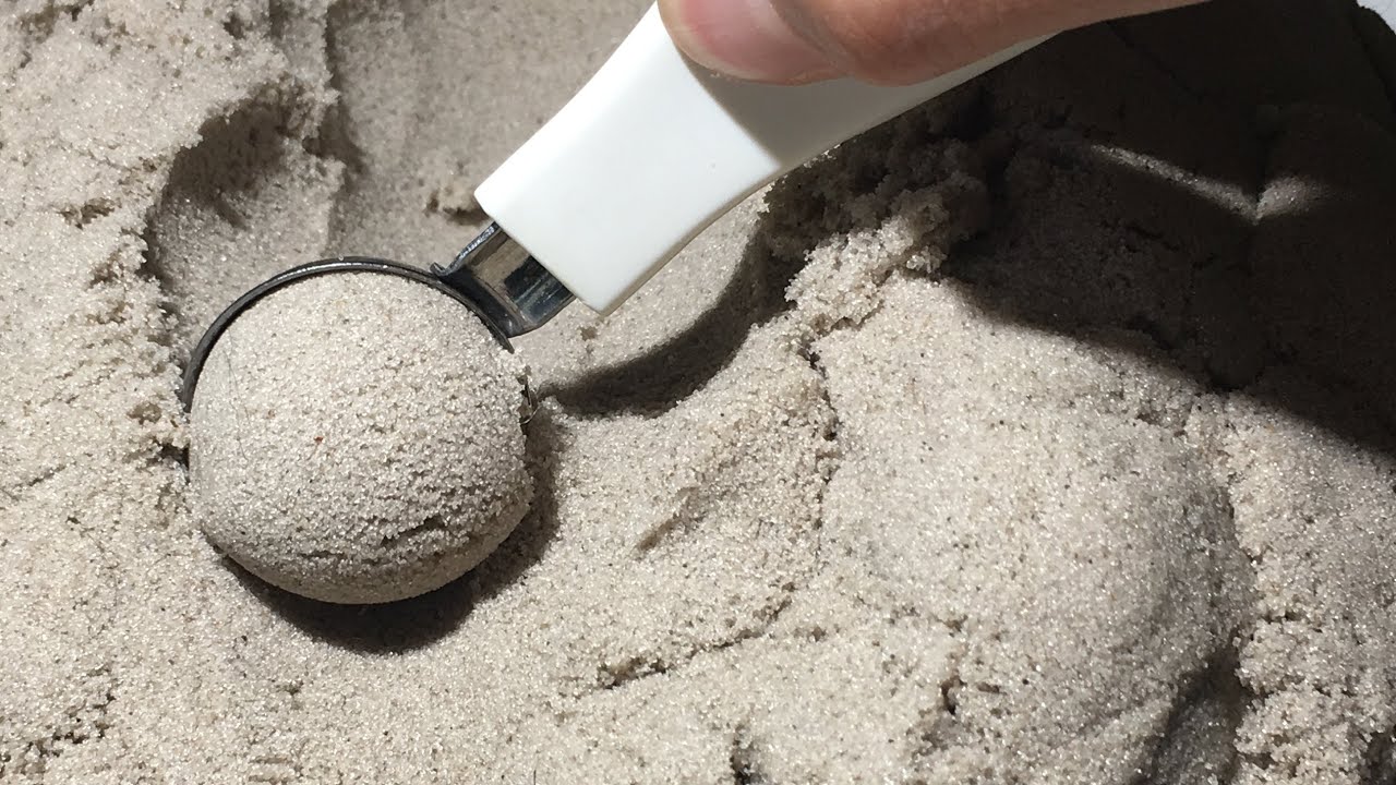 Satisfying sand balls YouTube