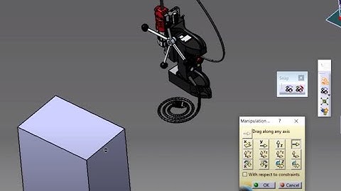 snap and manipulation command in Assembly Design .