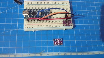 BMP280 temperature and pressure sensor on an Arduino